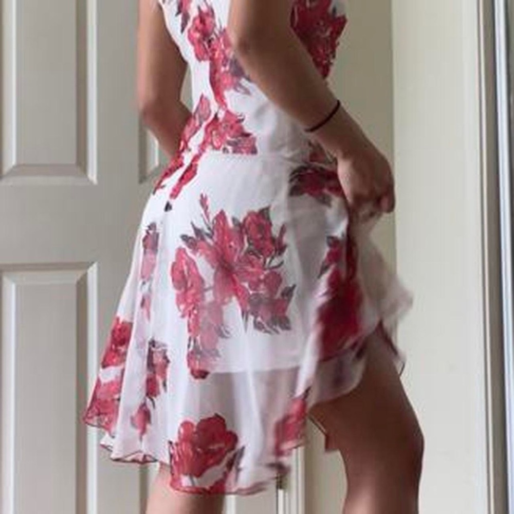 SOLD Vintage asymmetrical dress